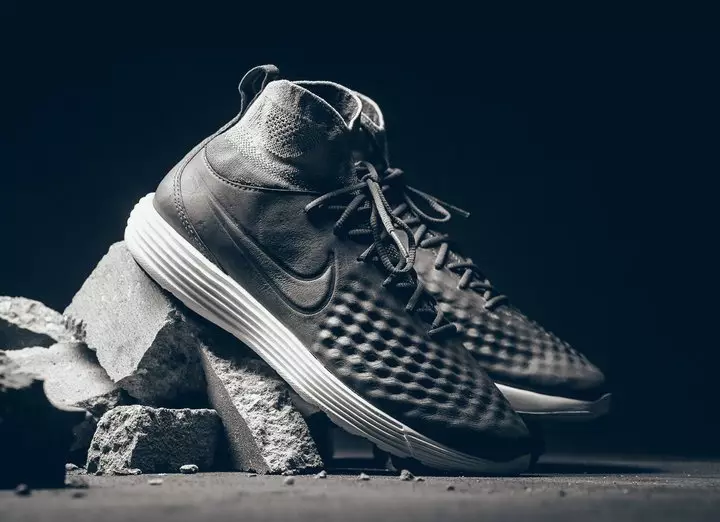 Nike Lunar Magista 2 Flyknit Grigio Scuro Grigio Lupo