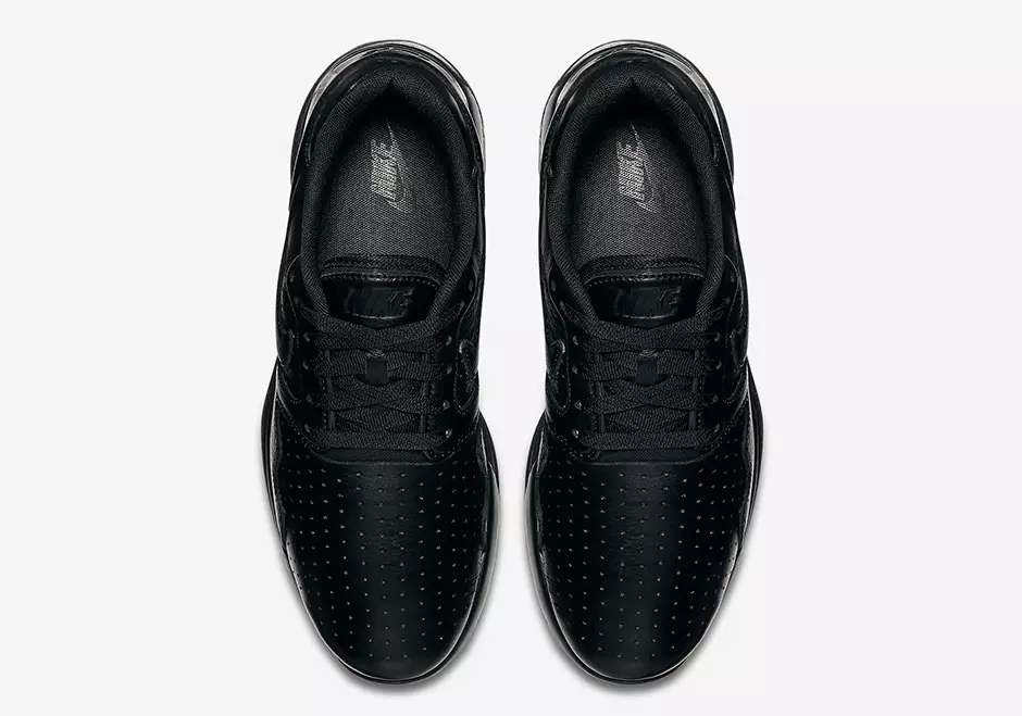 Nike Lunar Flow Cuir Triple Noir