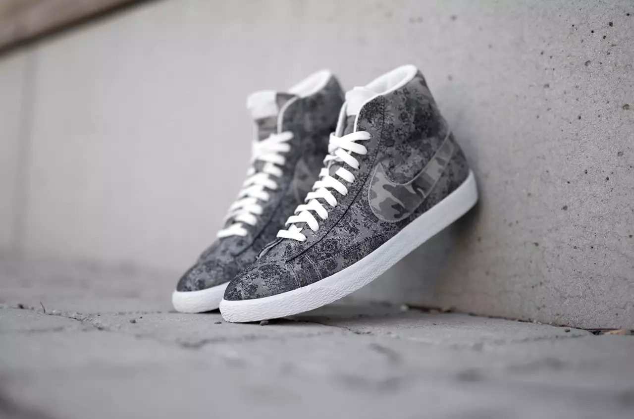 Nike-Blazer-Mid-Premium-Vintage-Сұр-Гүлді-Камо-2