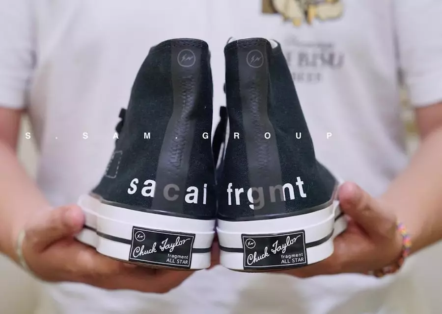 sacai x фрагмент дизайны x Converse Чак Тейлор