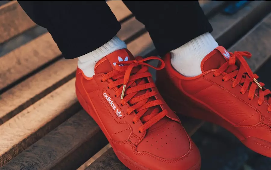 atmos adidas Continental 80 Red EF2675 გამოშვების თარიღი