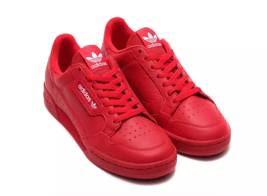 atmos adidas Continental 80 Red EF2675 Releasedatum