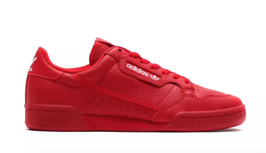 atmos adidas Continental 80 Red EF2675 Data premiery