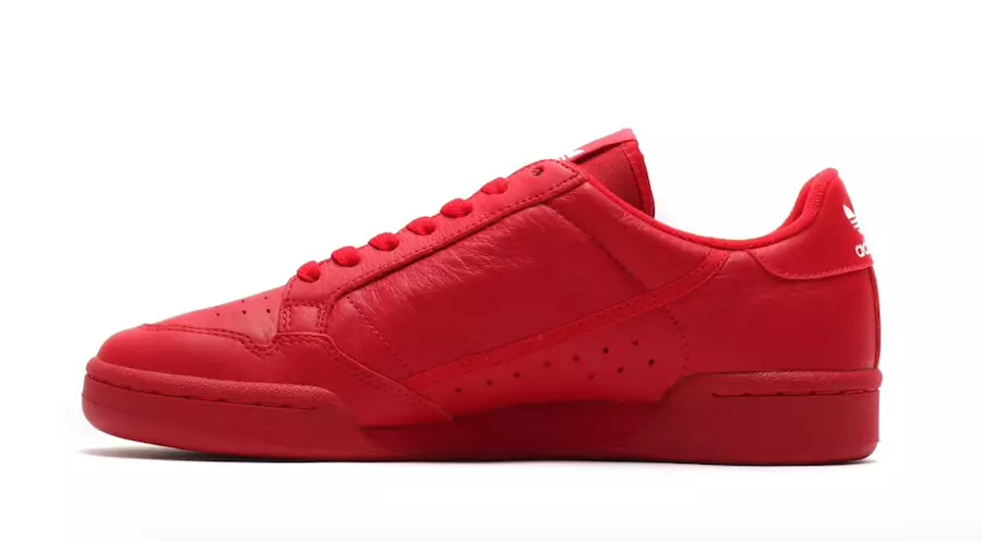 atmos adidas Continental 80 Red EF2675 გამოშვების თარიღი