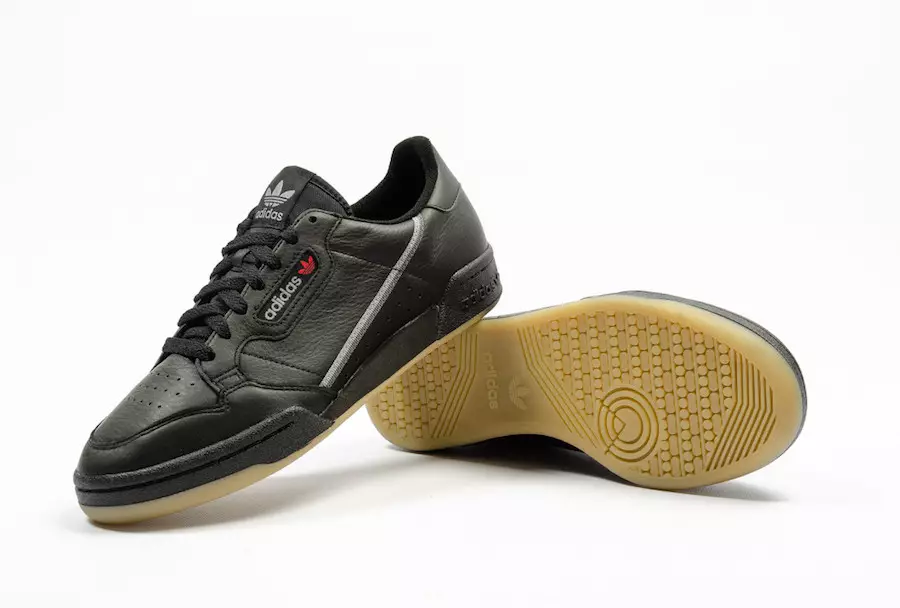 adidas Continental 80 Schwarz Gummi BD7797