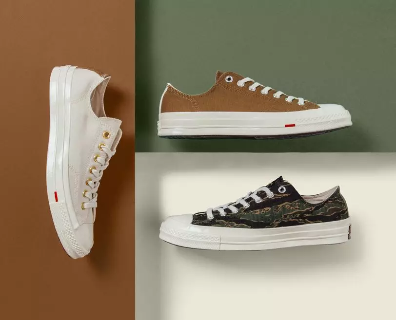 Carhartt WIP x Converse Chuck Taylori tähtede kollektsioon