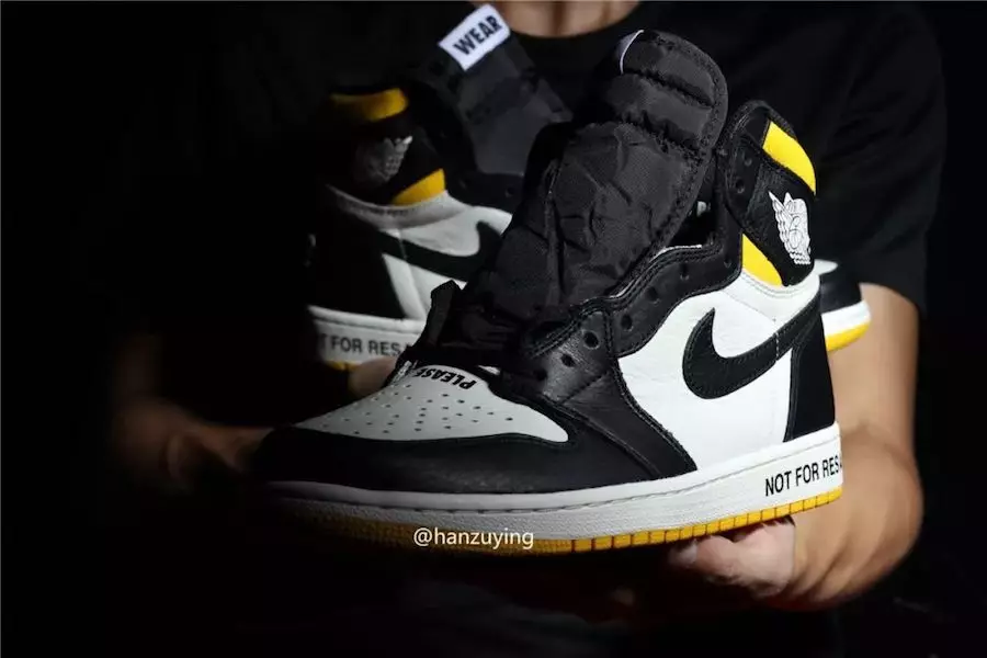 Air Jordan 1 NRG No Ls Varsity Maize 861428-107 Datum izdavanja