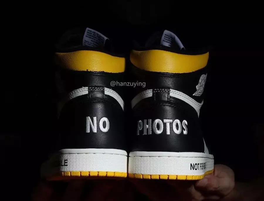 Air Jordan 1 NRG No Ls Varsity Maize 861428-107 Datum vydání