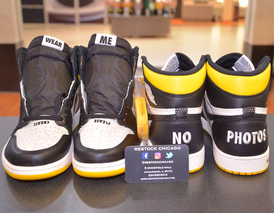 Air Jordan 1 No Ls Varsity Maize 861428-107 تاريخ الإصدار