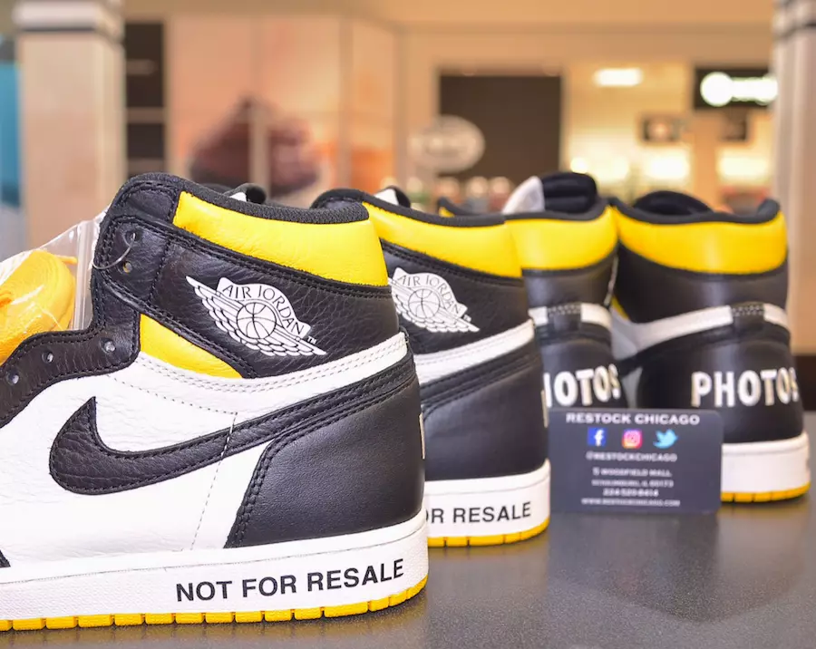 Air Jordan 1 No Ls Varsity Maize 861428-107 გამოშვების თარიღი