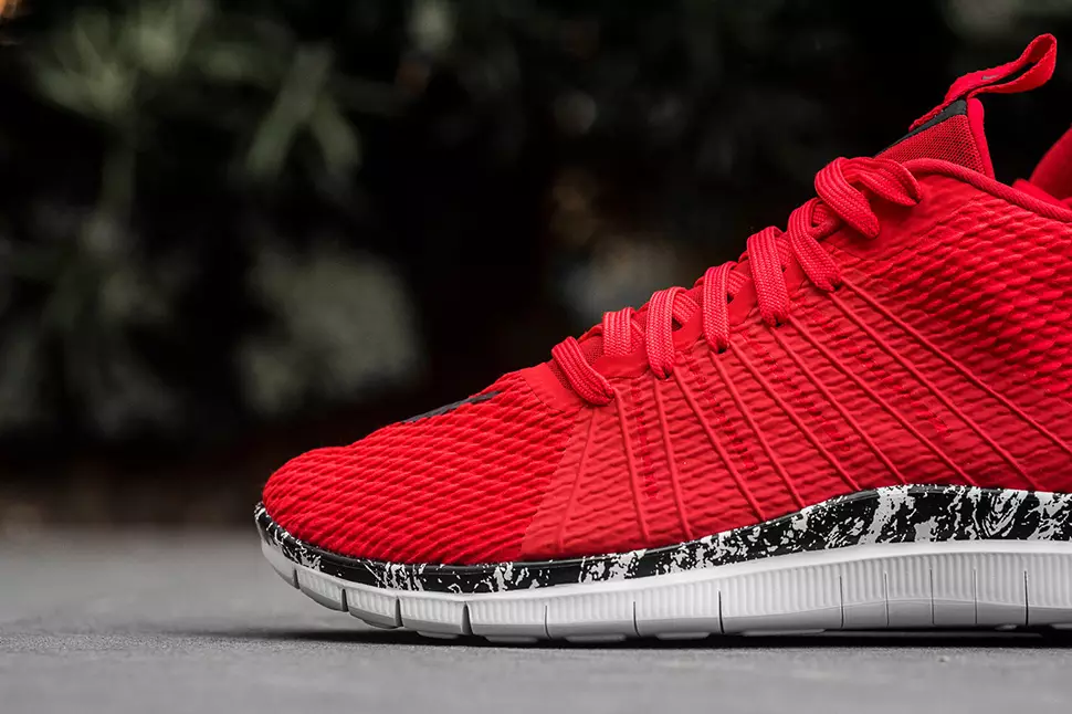 Nike Free Hypervenom Acción Rojo