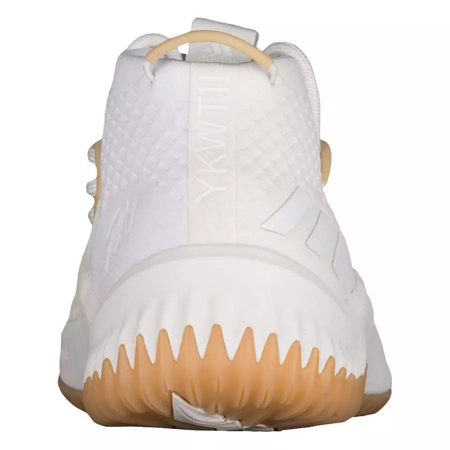 Adidas Dame 4 White Gum Data de lançamento BY4496