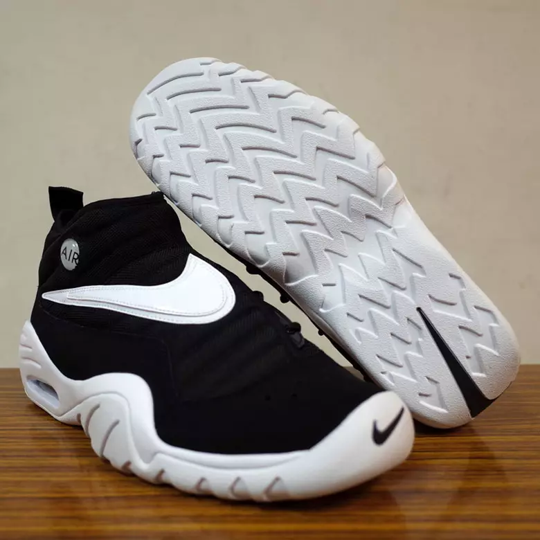 Nike Air Shake NDestrukt Μαύρο λευκό λουστρίνι