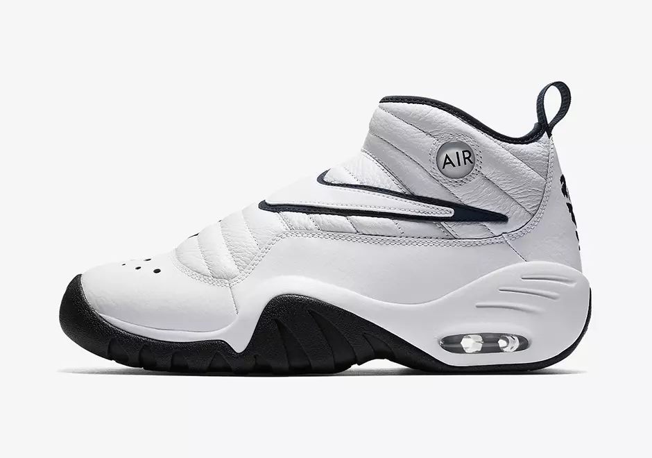 Nike Air Shake NDestrukt White Navy Release Date