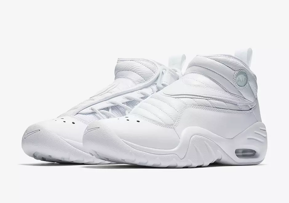 Nike Air Shake NDestrukt Triple White 880869-101 Julkaisupäivä