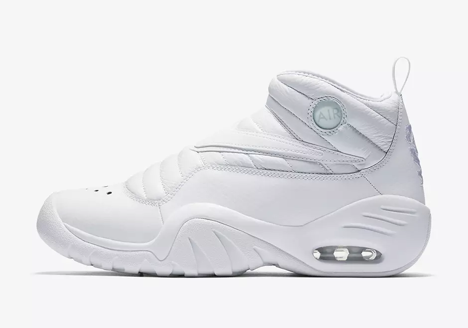 Nike Air Shake NDestrukt Triple White 880869-101 In-naħa tad-Data tal-Ħruġ