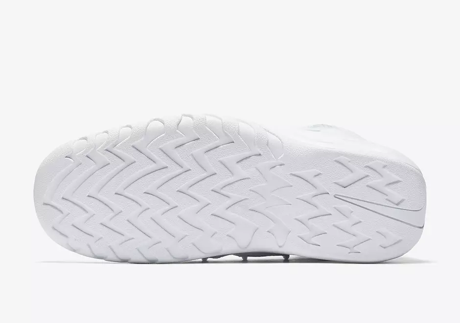 Nike Air Shake NDestrukt Triple White 880869-101 Julkaisupäivä Ulkopohja