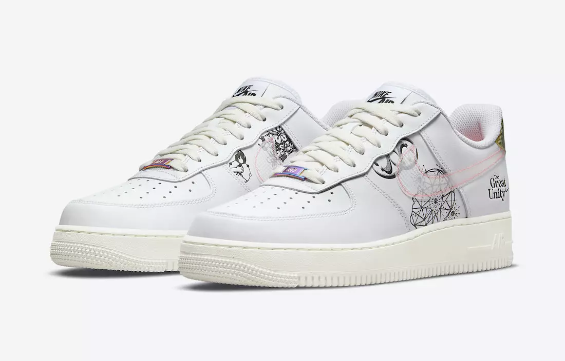 Oficjalne zdjęcia Nike Air Force 1 Low „The Great Unity”