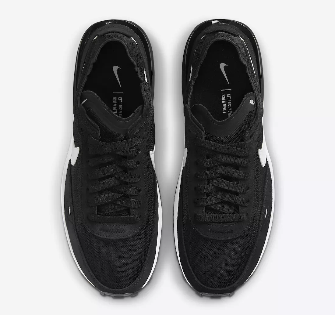 Ngày phát hành Nike Waffle One Black White DC2533-001