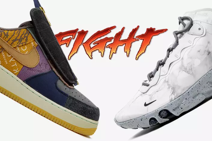 ပိုမိုကောင်းမွန်သော Nike Collab- Travis Scott ၏ AF1 သို့မဟုတ် Kendrick Lamar ၏ Element 55 3381_1