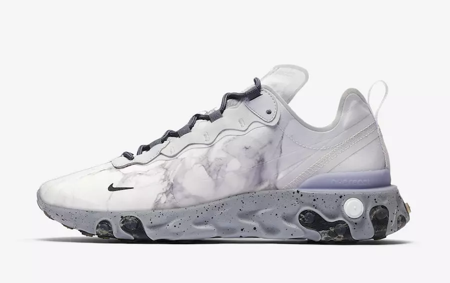 Kendrick Lamar Nike React Element 55 CJ3312-001 ထုတ်ဝေသည့်ရက်စွဲ