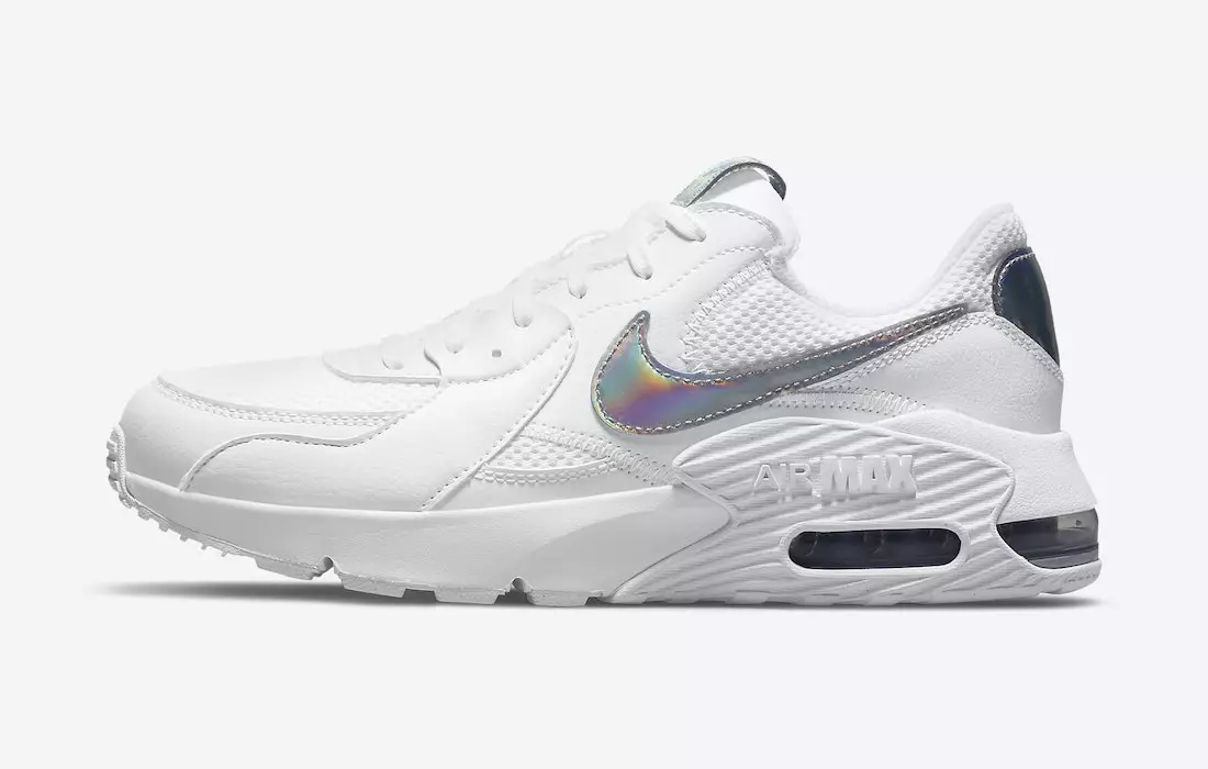 Nike Air Max Excee White Iridescent DJ6001-100 Megjelenés dátuma