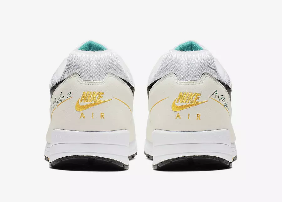 Nike Air Skylon 2 אוניווערסיטעט גאָלד גייסט טיל אַאָ1551-109 מעלדונג טאָג