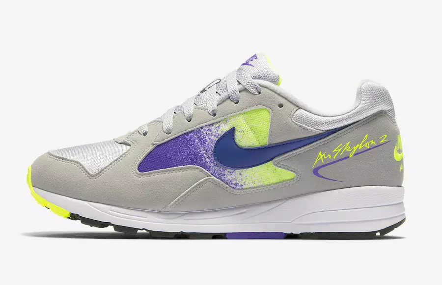 Nike Air Skylon 2 Wolf Grey Volt Hyper Grape AO1551-003 väljalaskekuupäev