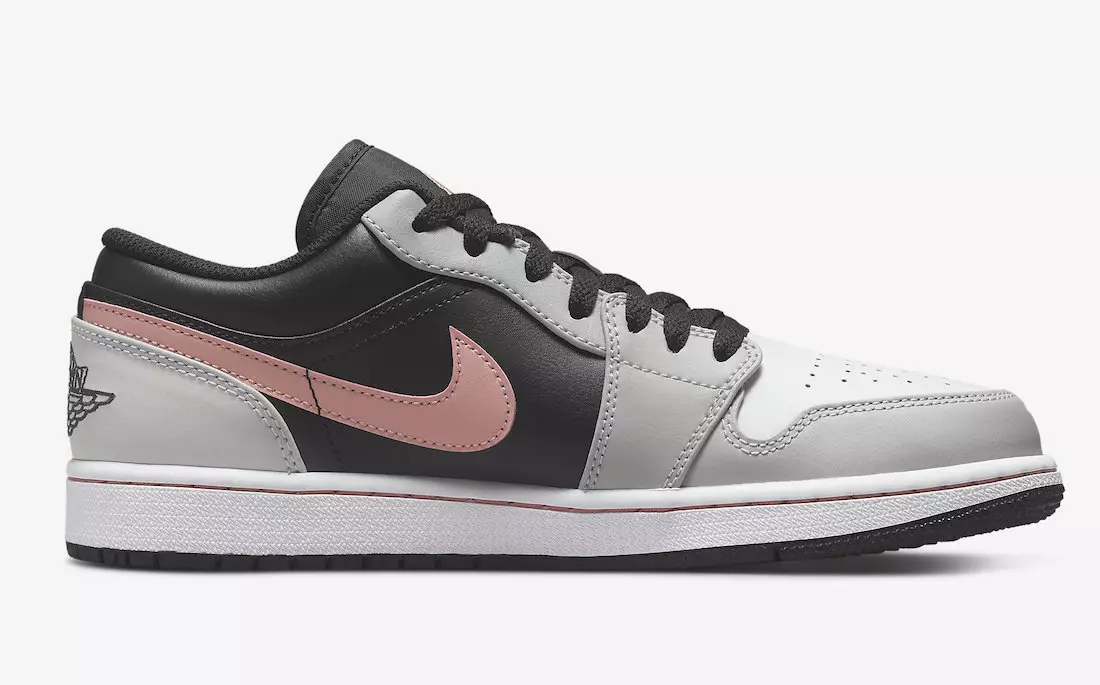 Air Jordan 1 Low Black Grey Pink White 553558-062 Ημερομηνία κυκλοφορίας