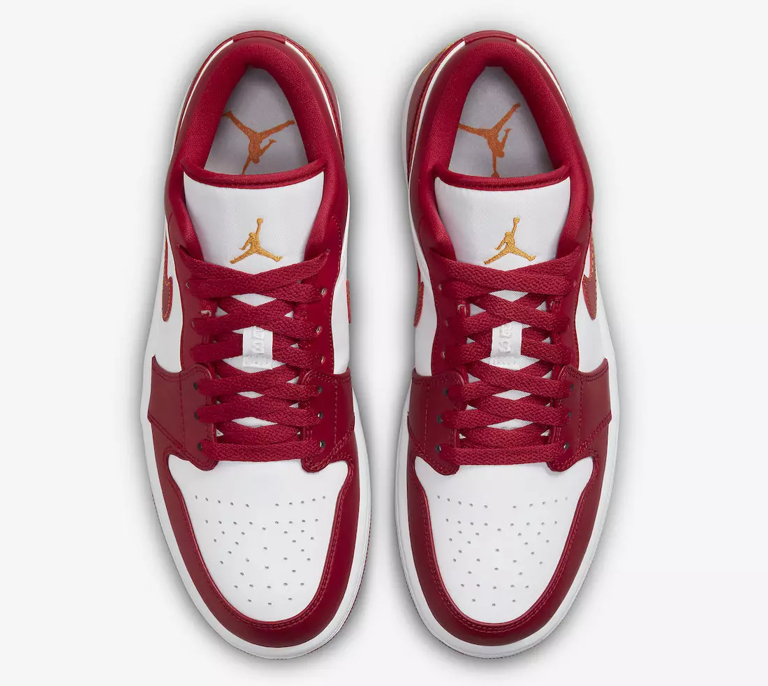 Air Jordan 1 Low Cardinal Red 553558-607 Buraxılış Tarixi