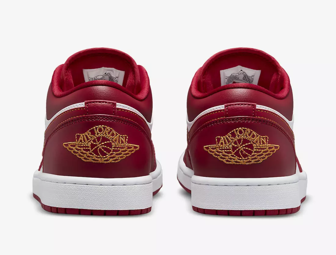 Air Jordan 1 Low Cardinal Red 553558-607 Datum vydání