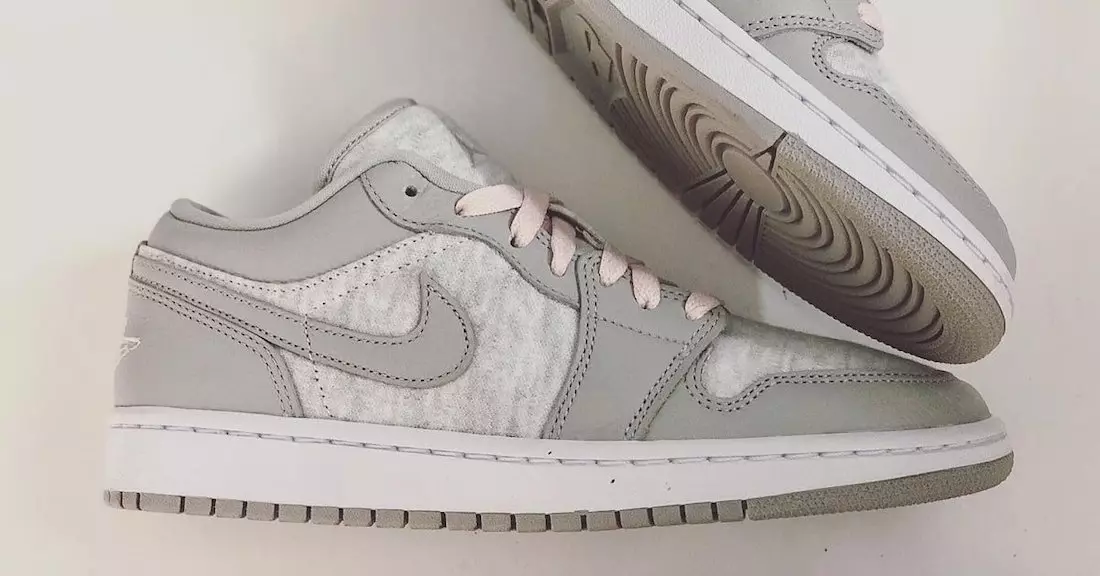 Air Jordan 1 madala puuvillase fliisi väljalaskekuupäev