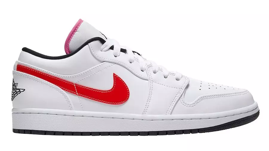 Air Jordan 1 Low White Multi-Color CW7009-100 Чыгарылган датасы