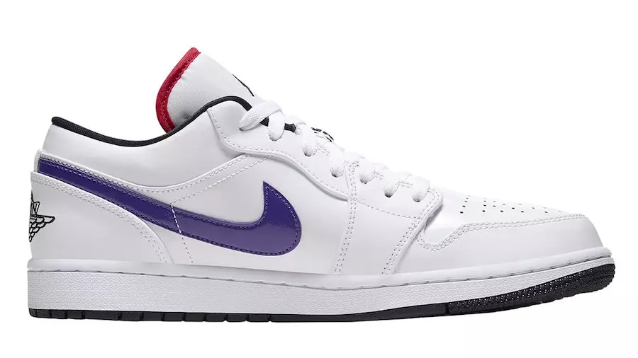 Air Jordan 1 Düşük Beyaz Çok Renkli CW7009-100 Çıkış Tarihi