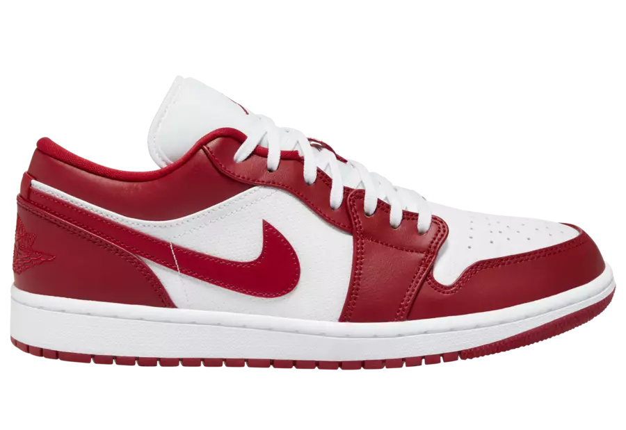 Air Jordan 1 Low Gym Red White 553558-611 Tarikh Tayangan