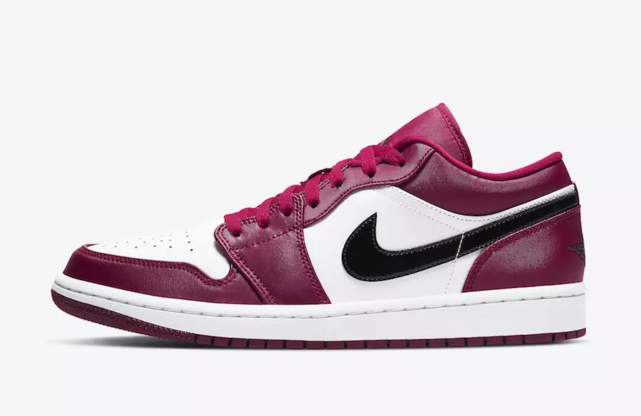 Air Jordan 1 Low Noble Red 553558-604 Väljalaskekuupäev