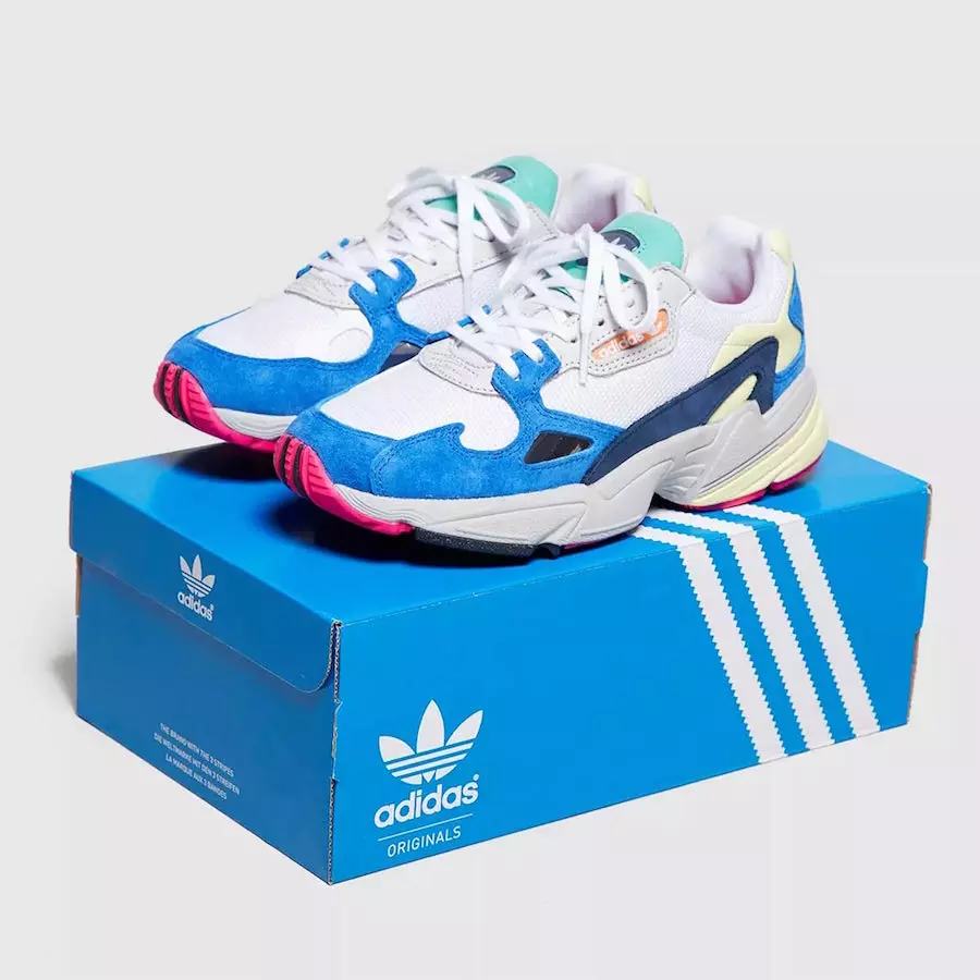 adidas Falcon Blanche Bleu BB9174 Date de sortie