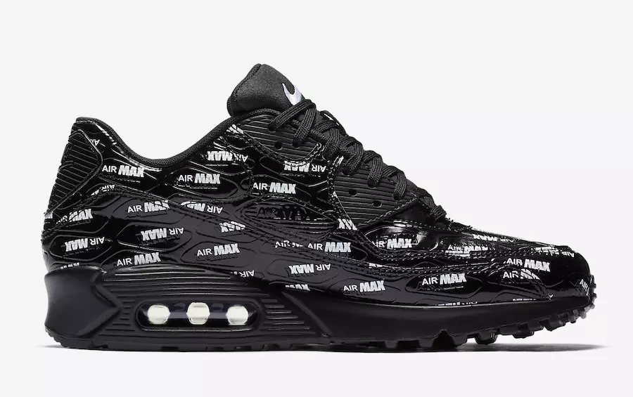 Nike Air Max 90 Premium Black White 700155-015 Izlaišanas datums