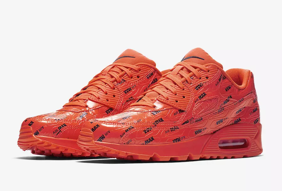 Date de sortie de la Nike Air Max 90 Premium Bright Crimson 700155-604