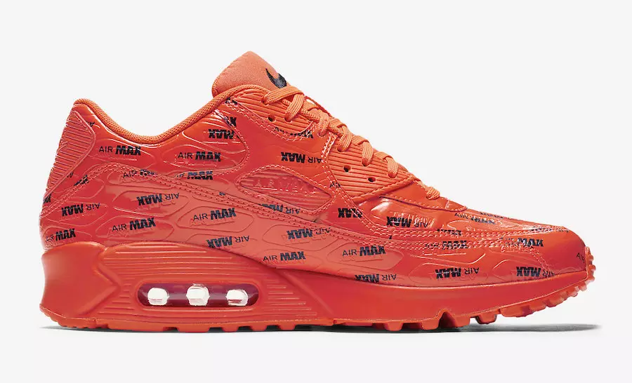 Nike Air Max 90 Premium Bright Crimson 700155-604 Tarikh Tayangan