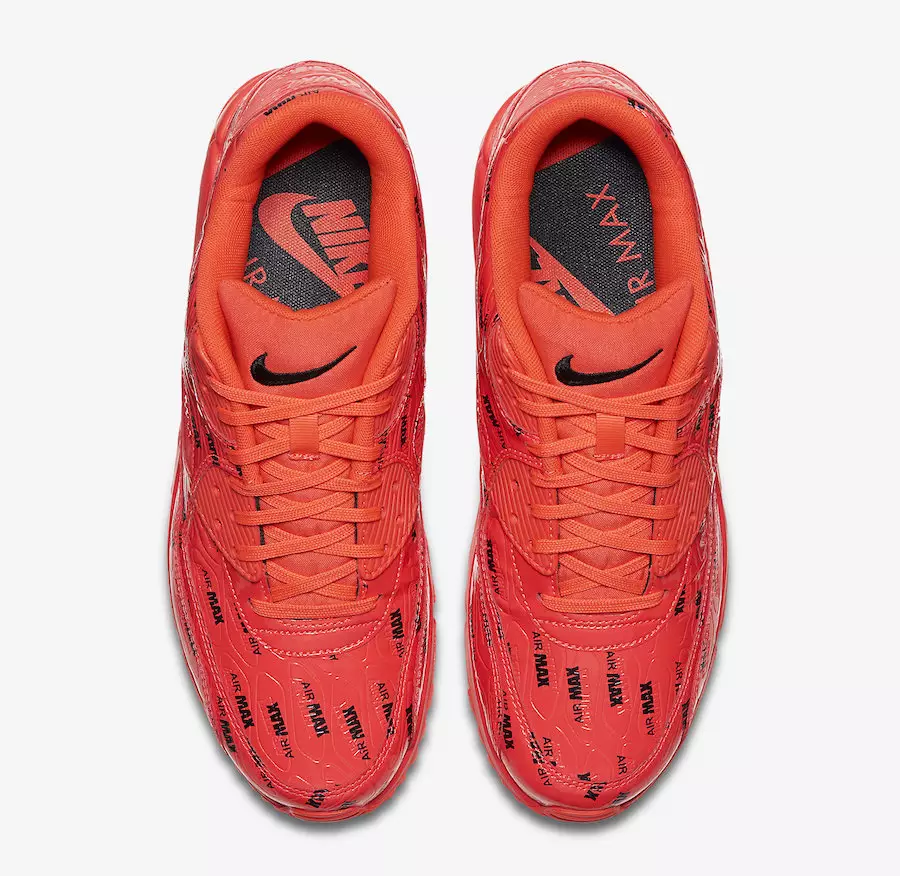 Nike Air Max 90 Premium Bright Crimson 700155-604 Дата на издаване