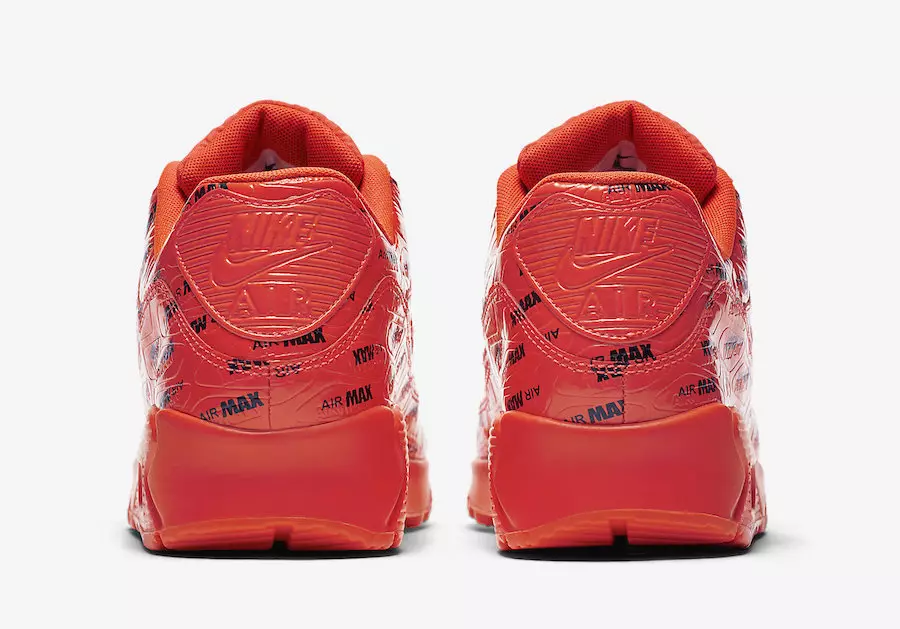 Nike Air Max 90 Premium Bright Crimson 700155-604 Tanggal Rilis