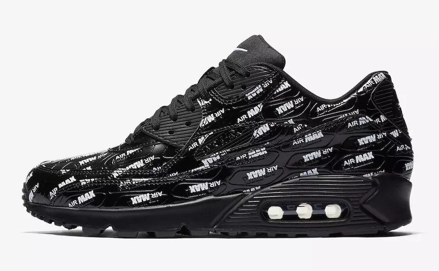 Nike Air Max 90 Premium Black White 700155-015 Шығарылған күні