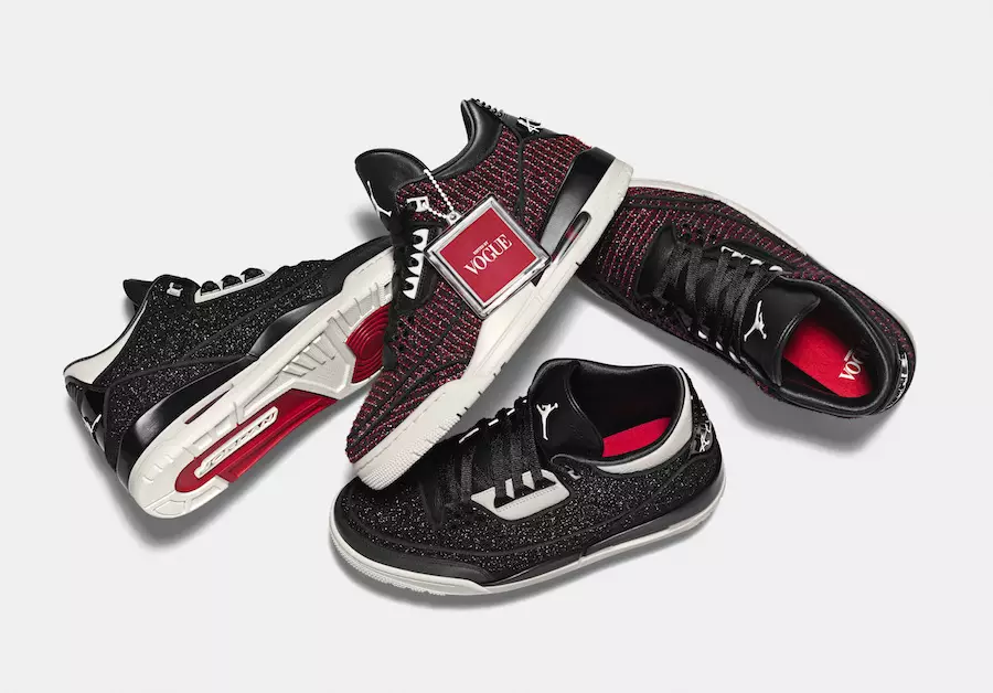 Vogue Air Jordan 3 AWOK Black Release Date