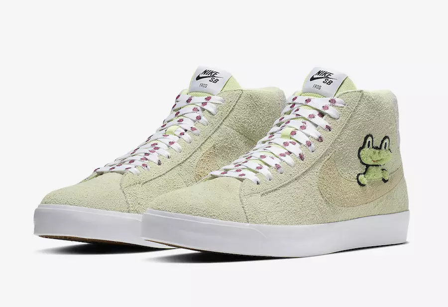 Oficjalne zdjęcia Frog Skateboards x Nike SB Blazer Mid QS