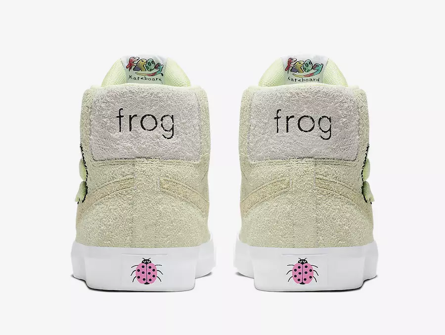 Frog Skateboards Nike SB Blazer Mid AH6158-300 Utgivelsesdato