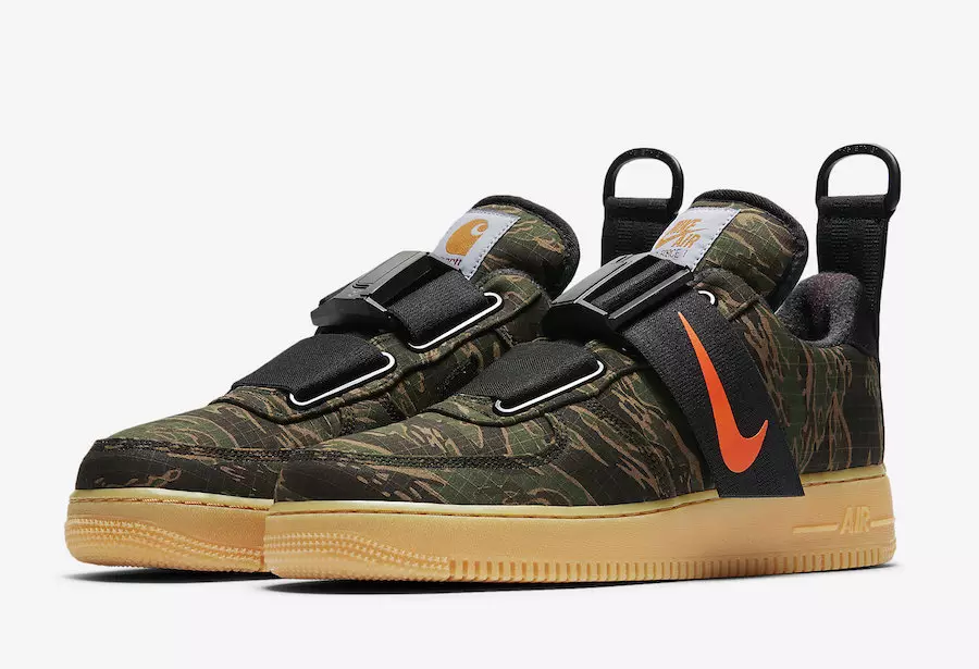 Carhartt WIP Nike Air Force 1 यूटिलिटी AV4112-300 रिलीज की तारीख