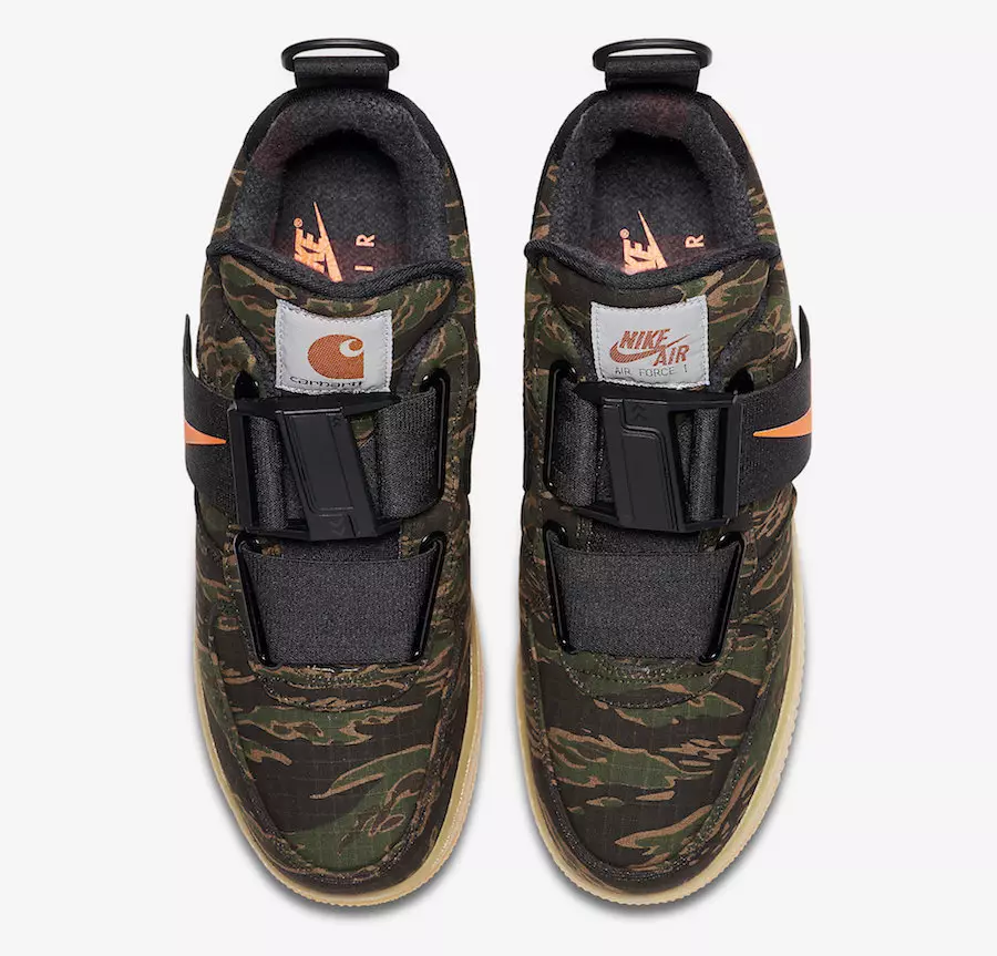 Carhartt WIP Nike Air Force 1 Utility AV4112-300 Releasedatum