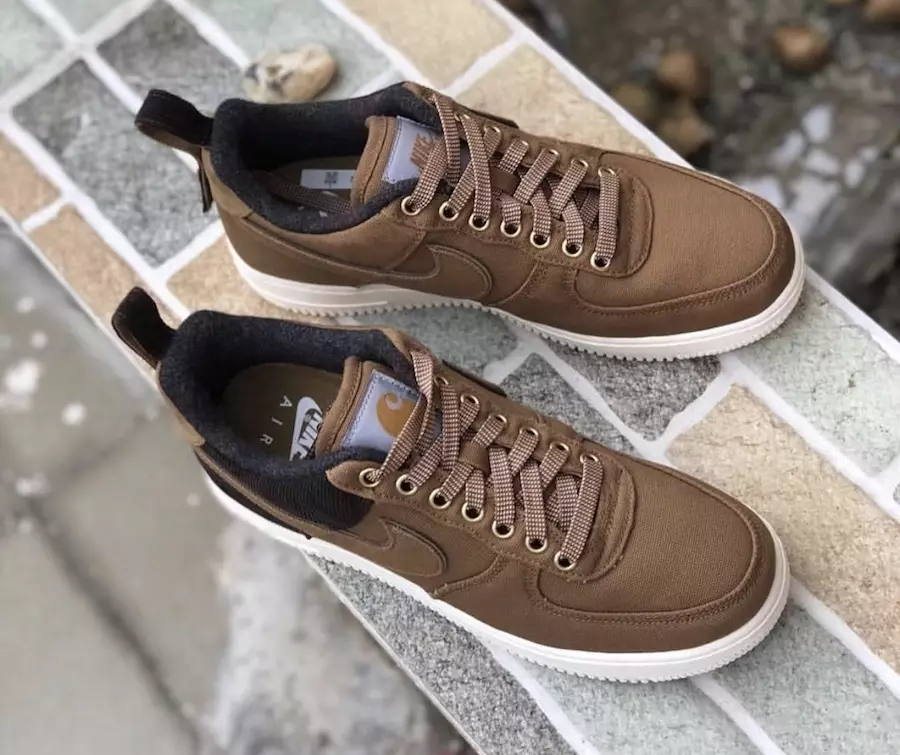 Carhartt Nike Air Force 1 2018 Data de lançamento