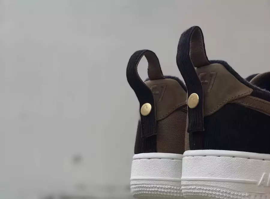 Carhartt Nike Air Force 1 2018 Data de llançament